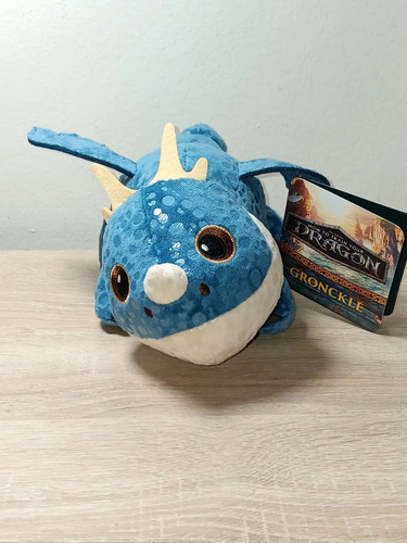 Peluche Gronckle Como Entrenar A Tu Dragon Muñeco Pelicula Celeste