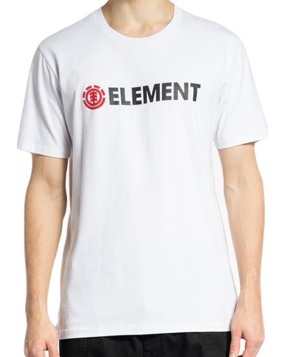 Camiseta Element Blazin Preto/ Branco + Brinde