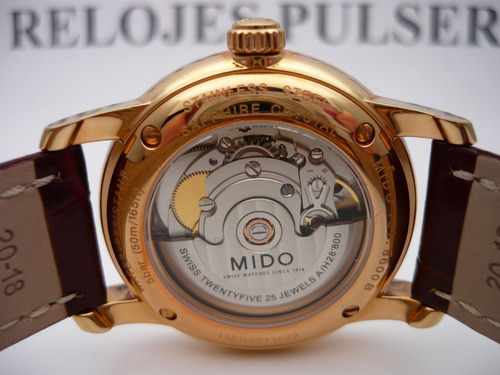 Mido Baroncelli 2 Automatico M8600.2.21.8 Fotos Reales
