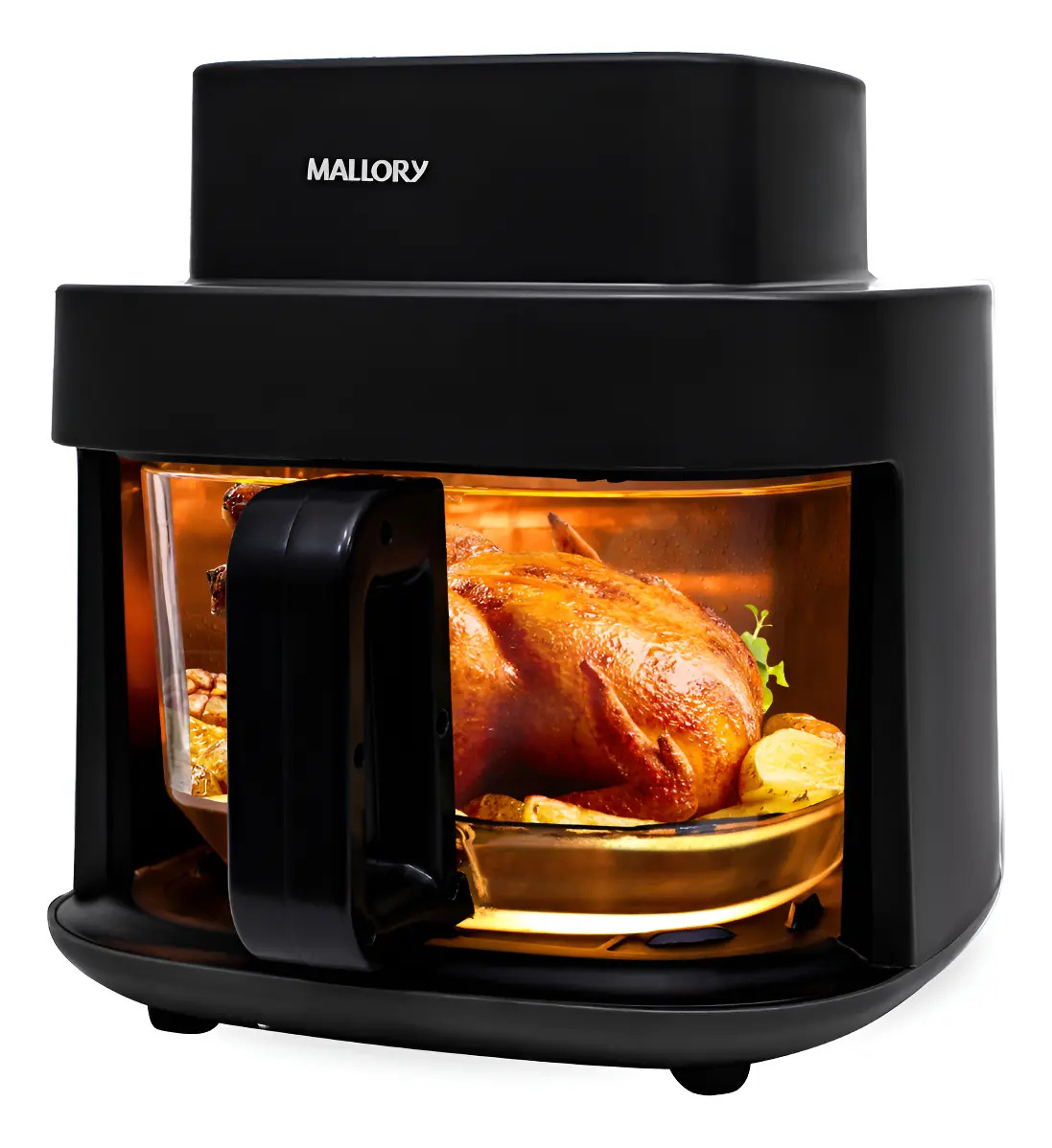 Fritadeira Eletrica Cesto De Vidro 1700w Mallory Preto 127v