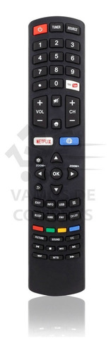 Controle remoto compatível com Speler RC311s Netflix Youtube