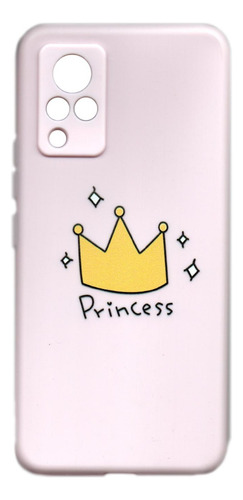 Case Funda Protector Goma Vivo V21 5g mujer Chicas