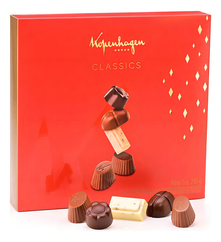 Bombons Classics 245g Chocolate Kopenhagen