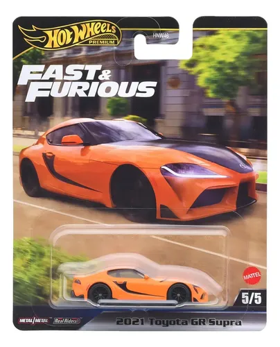 Hot Wheels Velozes E Furiosos Toyota Gr Supra 5/5 (2025) Laranja