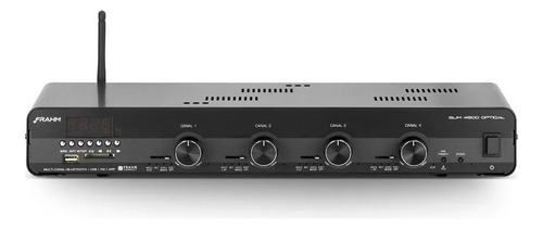 Som Area Gourmet Bluetooth Slim 4500 Optical + 4 Caixas Jbl Cor Preto