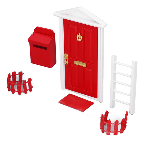 Minijuego De Puertas De Madera Con Forma De Hada De Dientes,