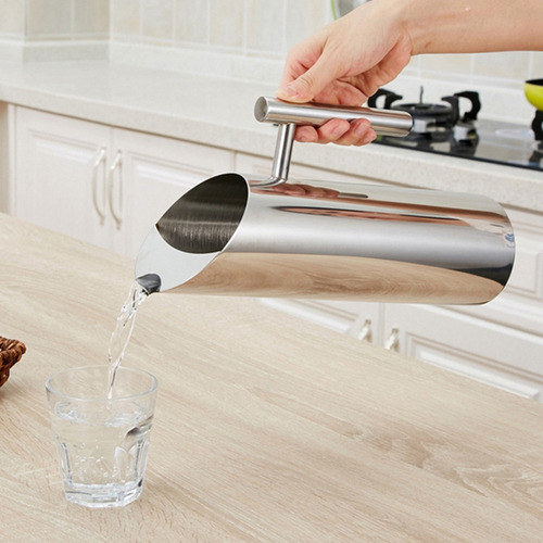 Juego De 2 Jarras De Agua De Acero Inoxidable Con Tetera Ice
