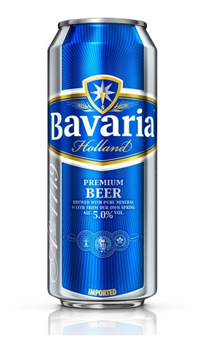 Imagen 1 de 4 de Cerveza Lata Bavaria Premium X500