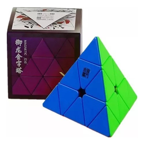 Cubo Rubik Pyraminx Magnetico Yj Moyu 3x3 Stickerless 