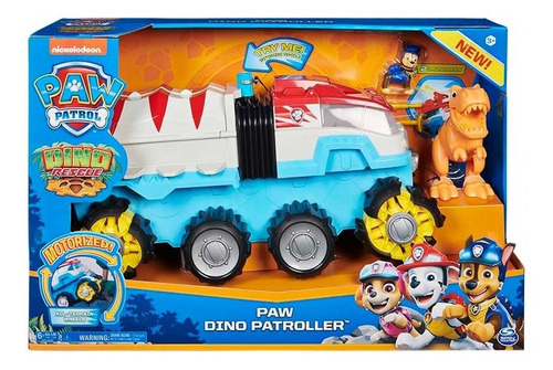 Paw Patrol Vehiculo Dino Patroller Figura Y Dino Sorpresa Ed