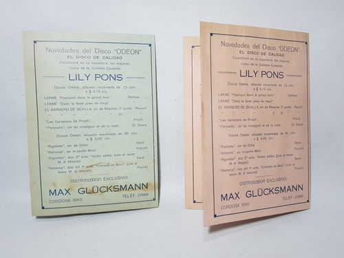 Imagen 2 de 8 de Antiguos Programas Teatro Colon Rosario 1931 Lote Mag 58660