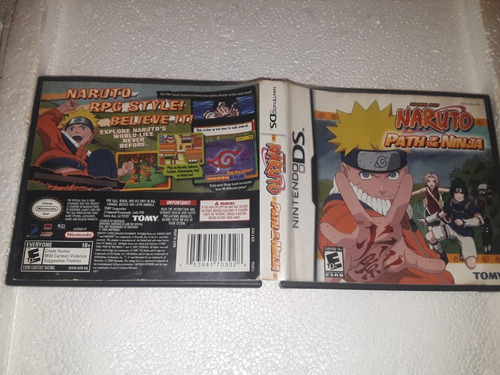 Naruto Path Of The Ninja. Video Juego Nintendo Ds (Usado)
