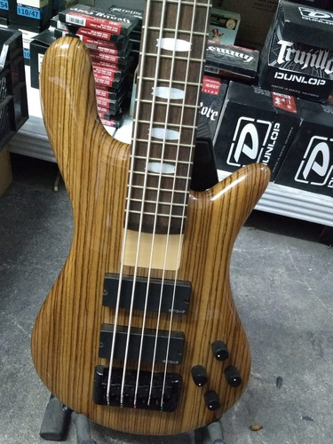 Imagen 3 de 4 de Spector Euro Series Rebop Rb5dlx Zebrawood 5 Cuerdas