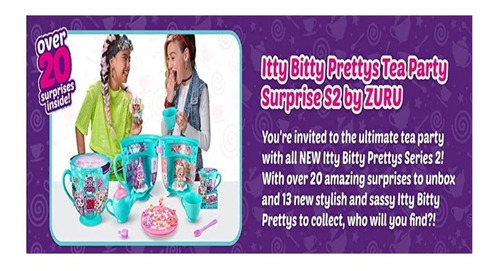 Itty Bitty Prettys 20 Sorpresas Taza Gigante Muñecas