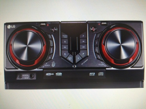 Mini System LG Xboom CJ65 com bluetooth