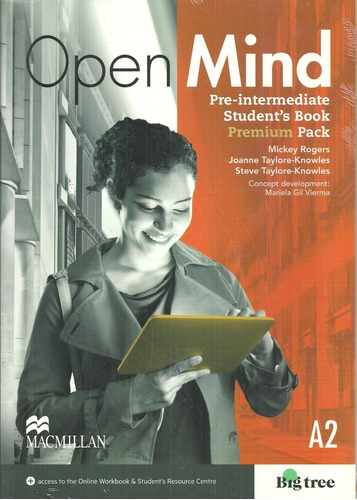 Open Mind Pre-intermediate Students Book Premium Pack **nov.