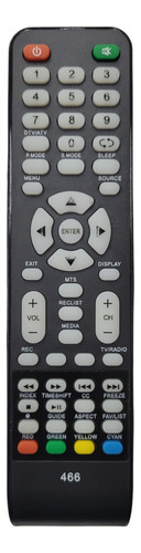 Control Remoto Tv Led Lcd Compatible Serie Dorada 466 Fact A