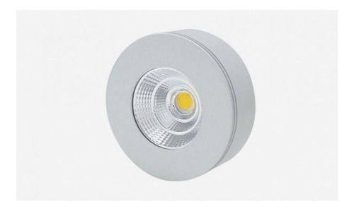 Spot Sobrepor Redondo Led 5w 6500k Branco Frio Hm35505 Opus 110V/220V