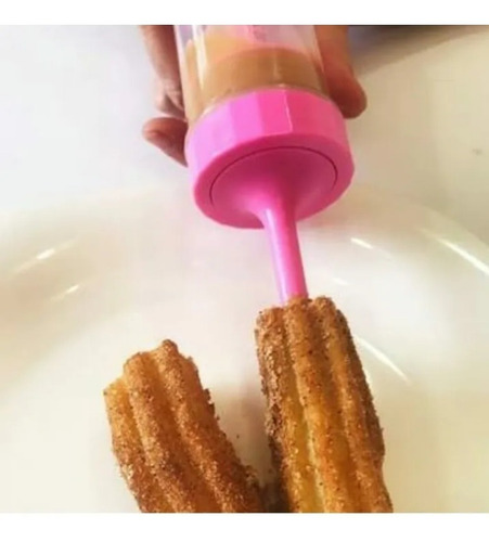 Imagem 3 de 10 de Maquina Manual De Fazer Churros Delicias Prático E Rapido!!!