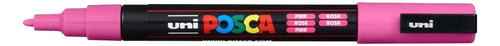 Caneta Posca Pc-3m Rosa Ponta Fina 1,5mm