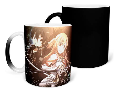 Sword Art Online Taza Mágica Personalizada Anime7