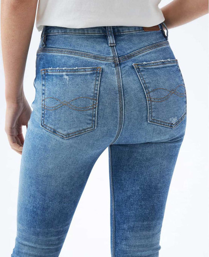 Jean Skinny Fit Americanino 332e704 Azul Denim