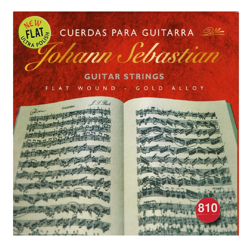 Encordado Medina Artigas Johann Sebastian 810 Clasica Flat