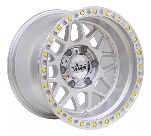 Ams 16x10 6x139.7 Silver (set 4 Llantas)