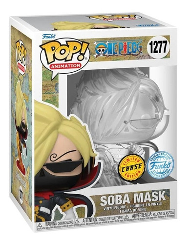 Funko Pop! One Piece - Sanji Soba Mask #1277 Se Chase