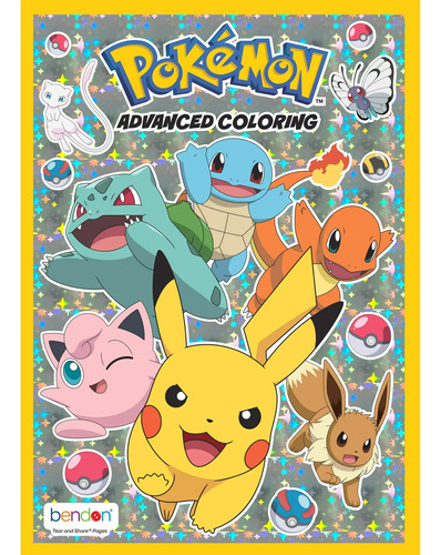 Pokemon Advanced Coloring Libro Para Colorear Pókemon