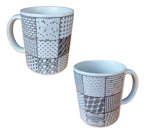 Taza Patrones Hatch Detalles Autocad Arquitecto Ingeniero Blanco Hatch