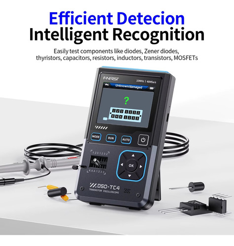 Osciloscopio Digital 3 En 1 Dso-tc4 10 Mhz 48 Ms/s -fs