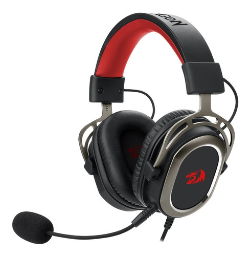 Imagem 1 de 7 de Headset Usb Redragon Helios Som Surround Virtual 7.1 H710