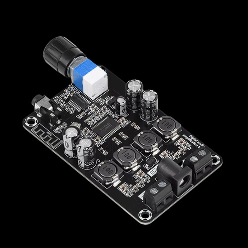 L Módulo Amplificador Classe D Dc12v-24v 50wx2 Hifi Estéreo