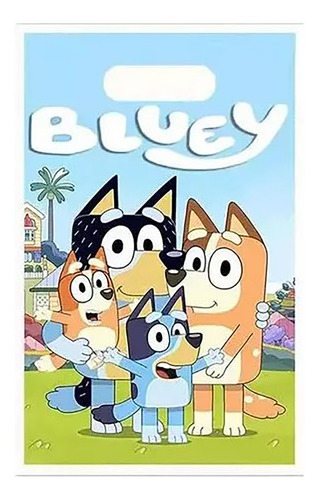 Bolsa Sorpresa Cumpleaño Bluey Y Bingo Dulce Piñata X 20 Un