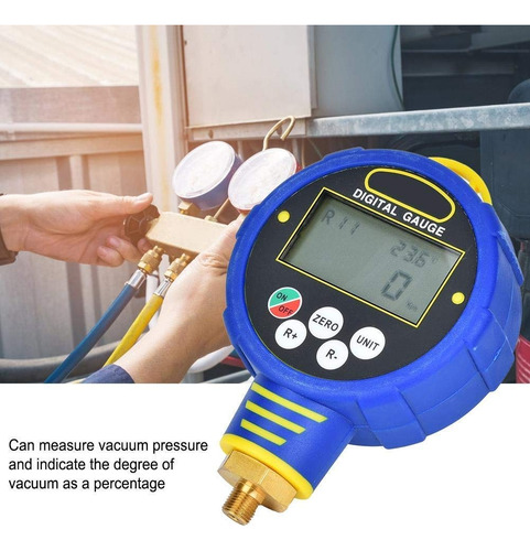 Medidor De Vacío De Presión De Gas Digital