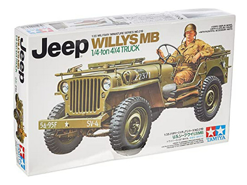 Tamiya De Juguete 35219 1/35 Us Willys Mb De Jeep