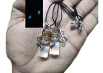 Comprar Kit 2 Colares Grão De Arroz Neon,casal,garrafinha,nomes,data