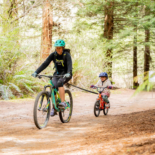 Bicicleta Cuerda De Remolque Correa De Remolque Mtb Negra