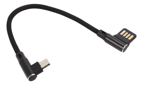 Micro Usb De 15 Cm, Ângulo Reto De 5 Pinos Para A Esquerda,