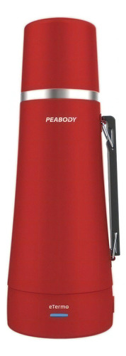 Termo Peabody eTermo PE-ET1000 de acero inoxidable 1L rojo