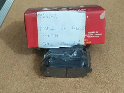 Pastilla De Frenos Traseras Fk Optra Todos V1.8  7939a