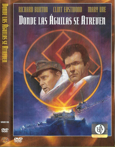 Donde Las Águilas Se Atreven Dvd Richard Burton Clint Eastwo