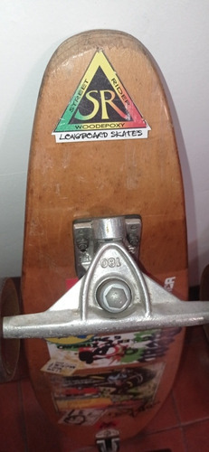 Imagen 3 de 10 de Patineta Longboard Marca Ladera
