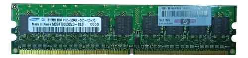 Memoria Ram - 433555-001 Cpq 512mb 1x512mb Pc2-5300 Dimm 