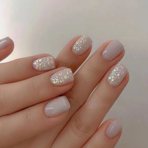 Unhas Postiças Curtas E Redondas, Unhas Postiças, Moda Franc