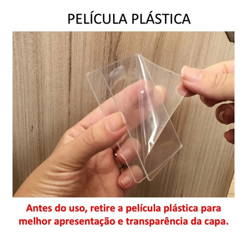 Proteção Cnh Documento Habilitação Acrilico Ps - Kit 30 Pçs