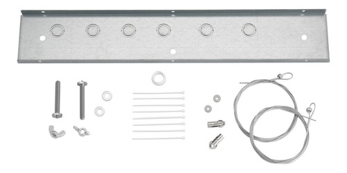 Imagen 2 de 3 de Soporte Techo Shure Microfono A710-tb Techo