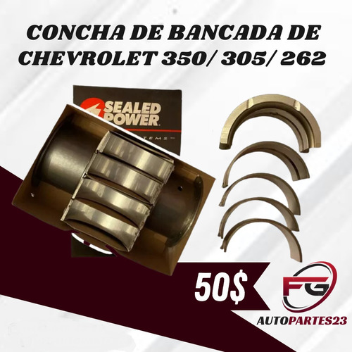 Concha De Bancada De Chevrolet 350 305 262 