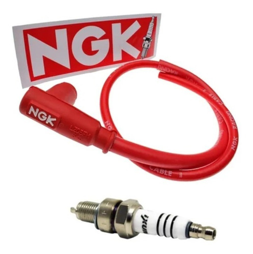 Cable Alta Ngk+bujia Iridium Boxer Alto Rendimiento